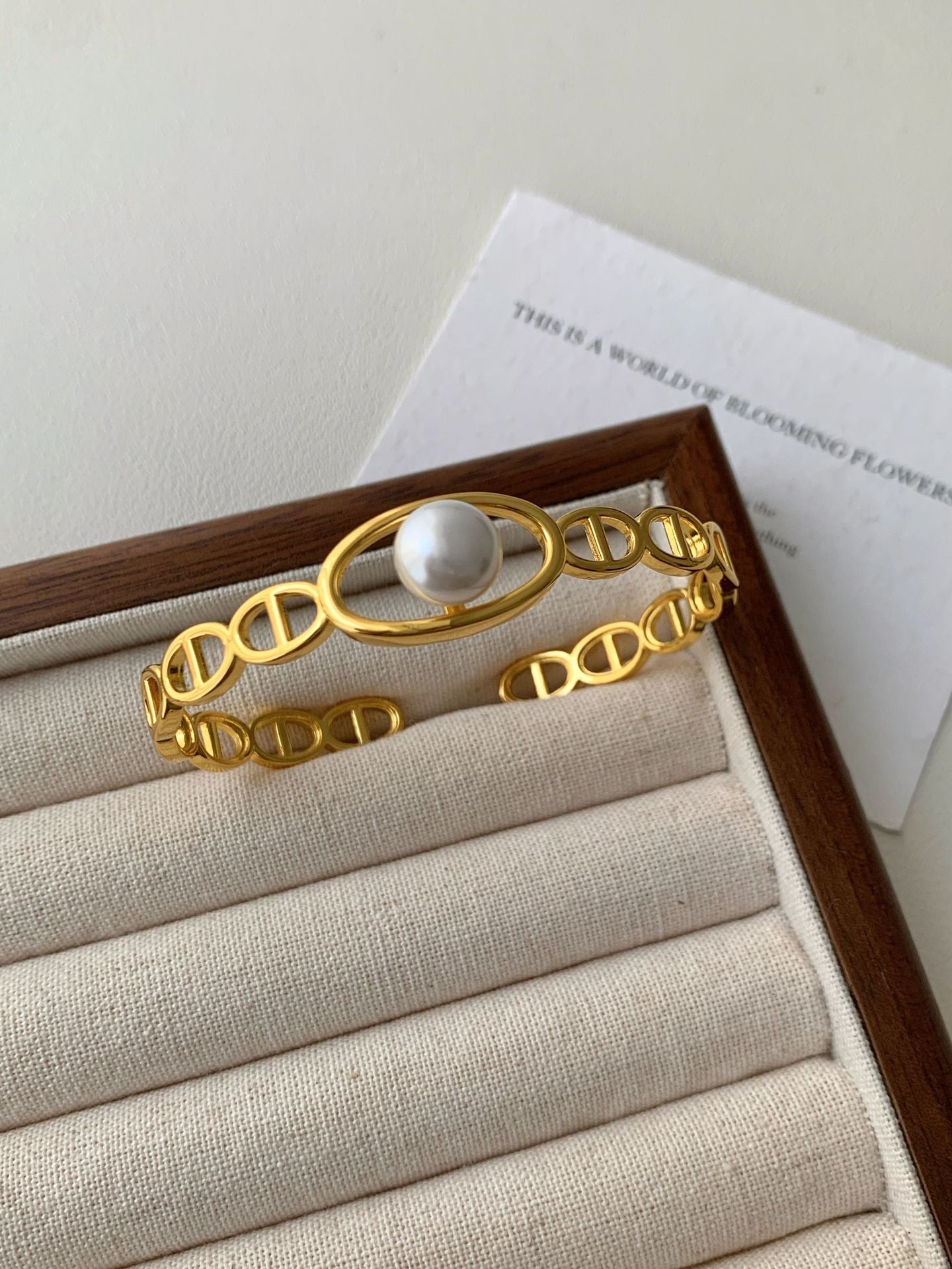 Charmante Parel Armband voor elke gelegenheid