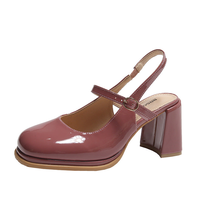 LD | Schoenen met hoge hak en verstelbare riem