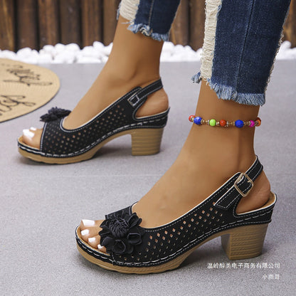Vintage Inspired Orthopedic Sandals