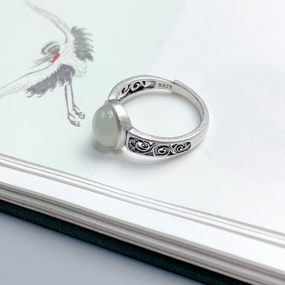 Prachtige Zilveren Ring met unieke stijl