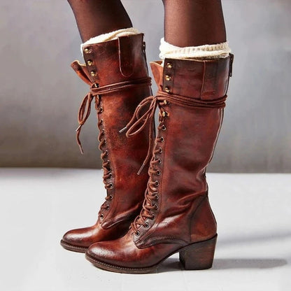 Vintage Inspired Orthopedic Boots