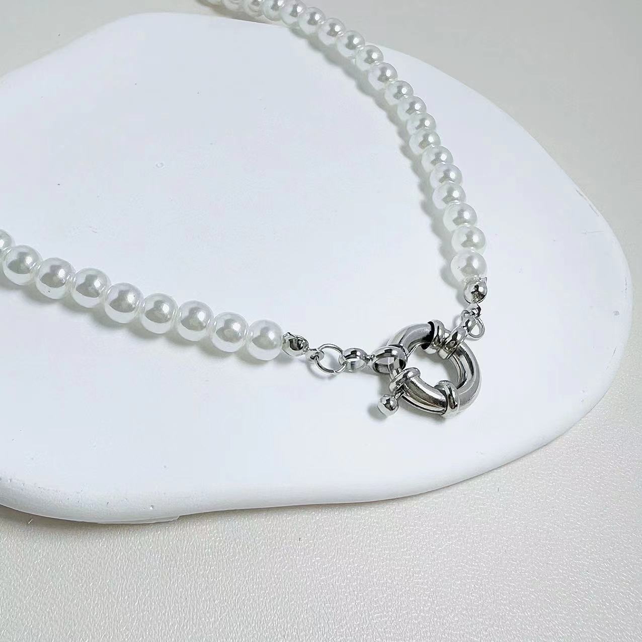 Delicaat ambachtelijke Parel Ketting