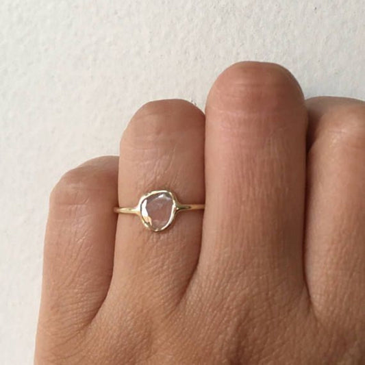 Colorful Hollow Circle Ring