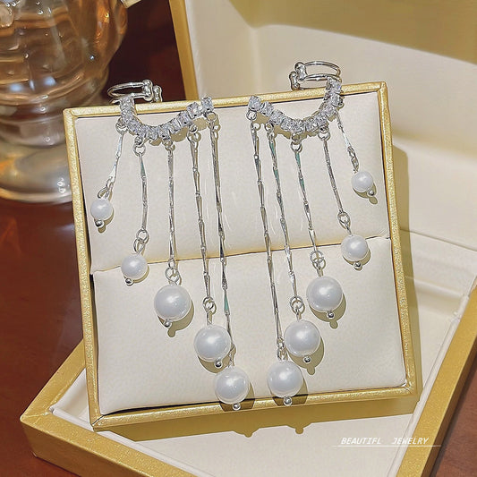 Pearl Dangle Earrings