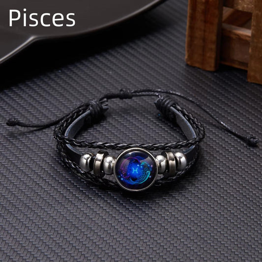 Pisces Zodiac Bracelet