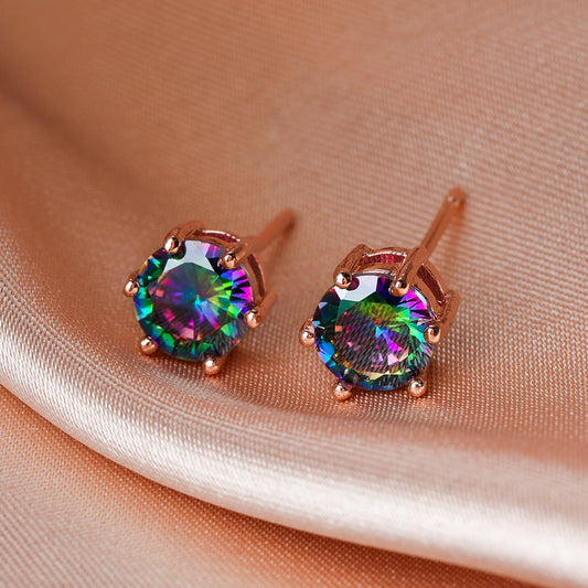 Rainbow Mystic Earrings