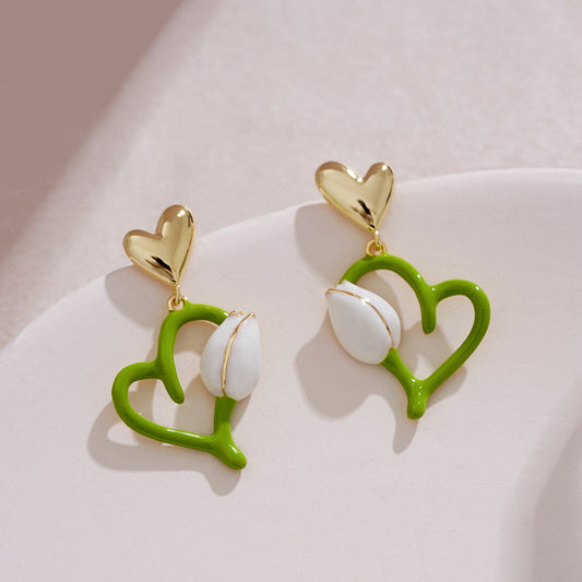 Romantic Heart Earrings