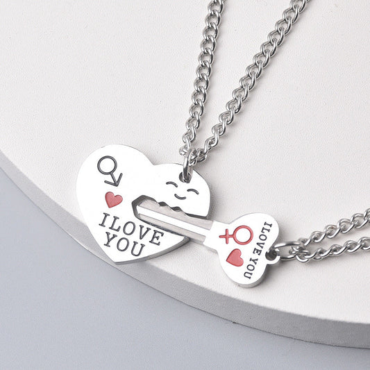 Romantic I Love You Necklace