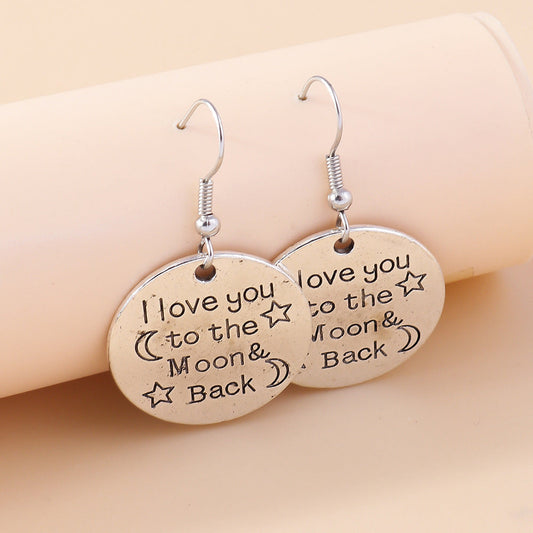 Romantic Moon & Star Earrings