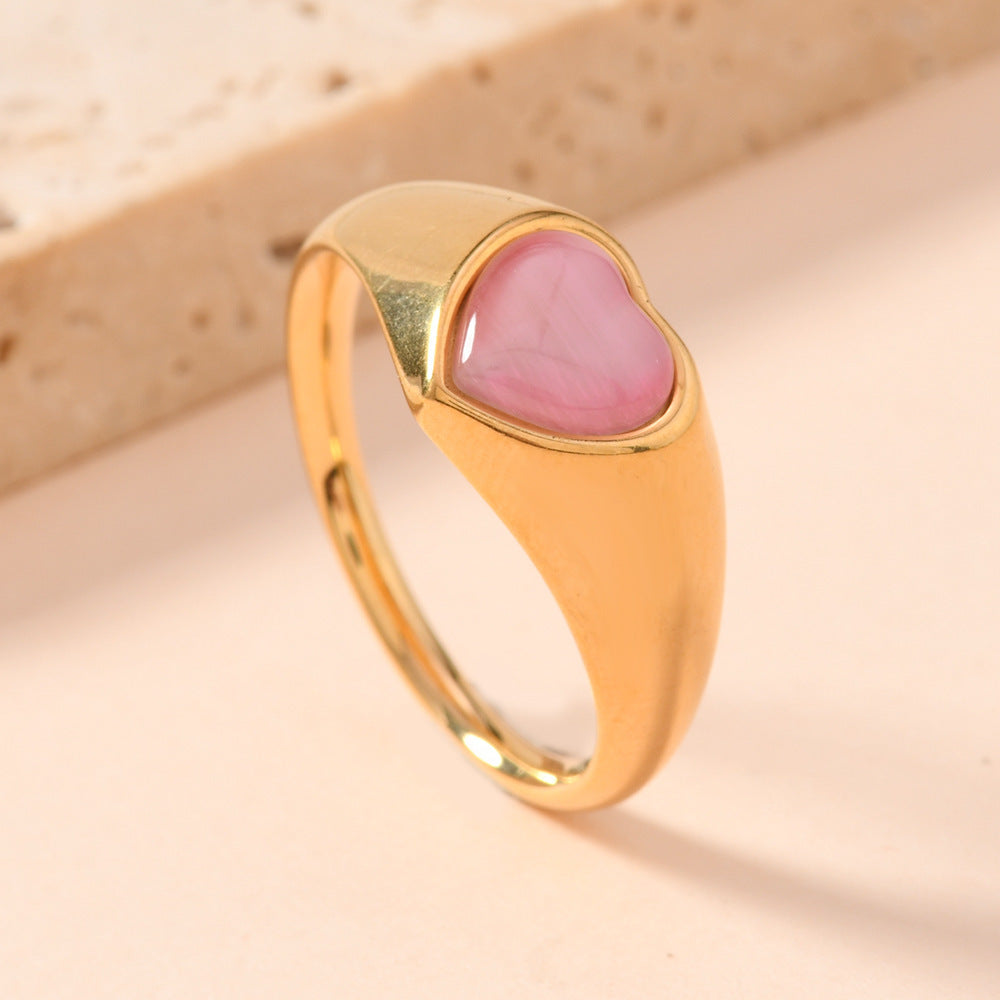 Romantic Pink Tourmaline Ring