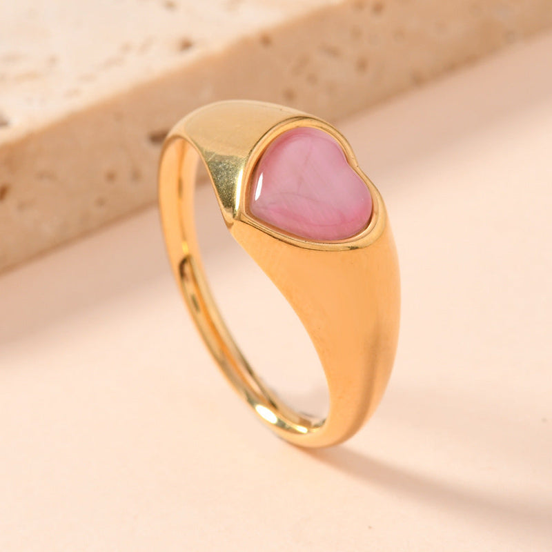 Romantic Pink Tourmaline Ring