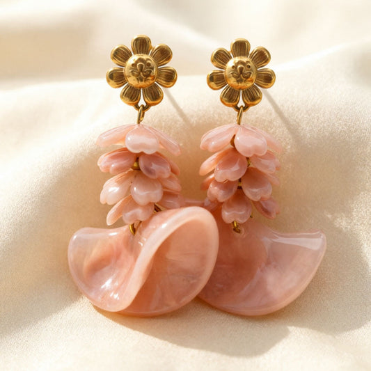 Romantic Rose Quartz Earrings