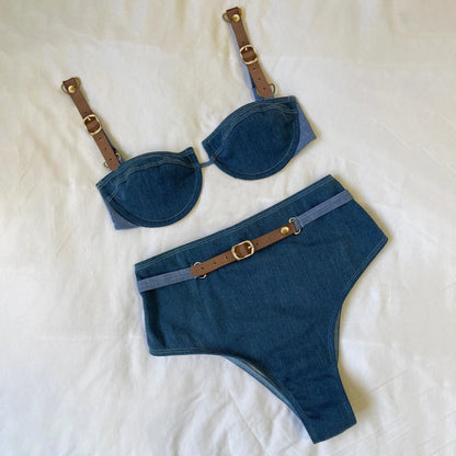 Classic Vintage Bathing Suit with a Flattering Fit