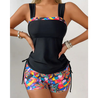 Subtly Elegant Bathing Suit with a Refined Vintage Look