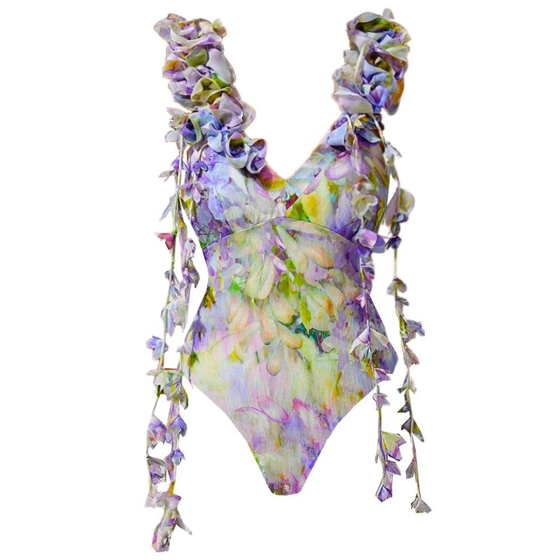 Vintage Inspired Bikini with a Contemporary Edge