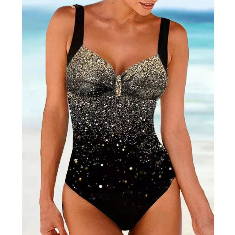 Classic Vintage Bathing Suit with a Flattering Fit