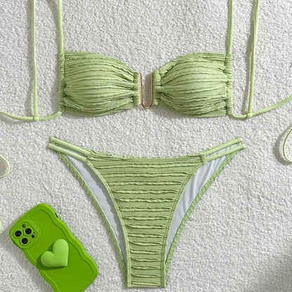 Classic Vintage Bathing Suit with a Flattering Fit