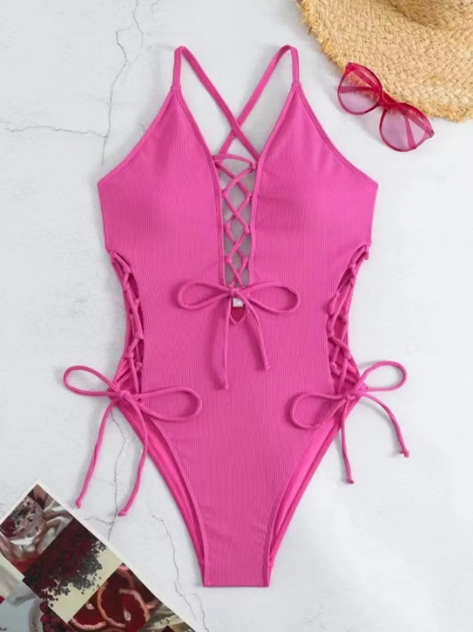 Classic Vintage Swimsuit with a Flattering Fit