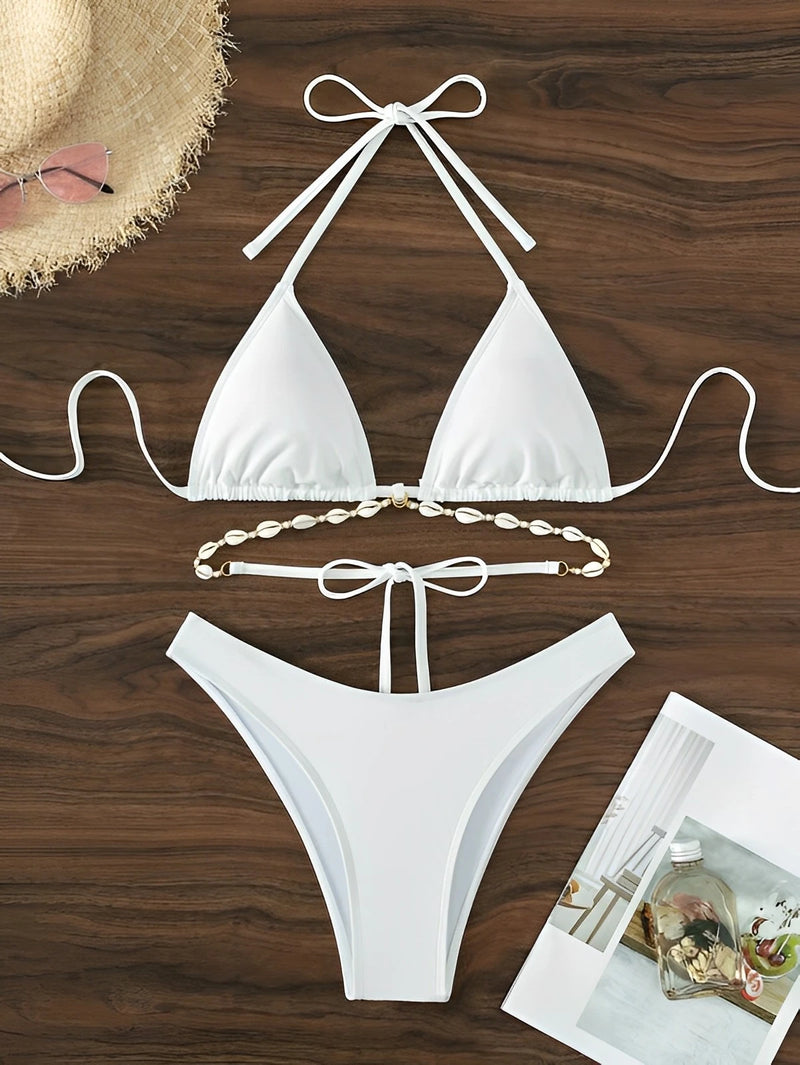 Vintage Inspired Bikini with a Contemporary Edge