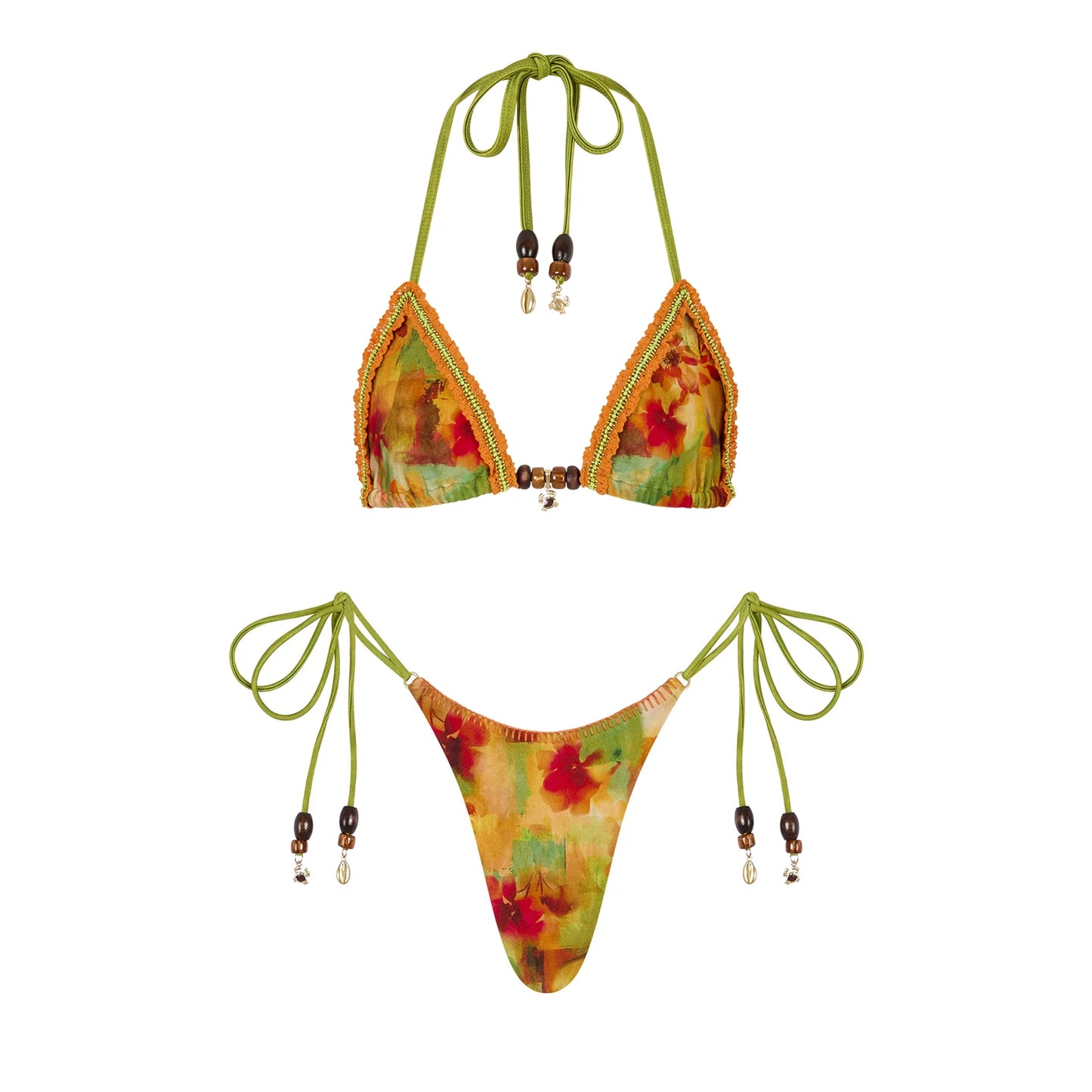 Subtly Elegant Bathing Suit with a Refined Vintage Look