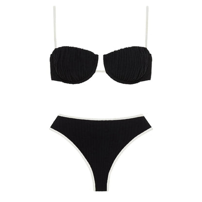 Finely Styled Bathing Suit with a Classic Vintage Look