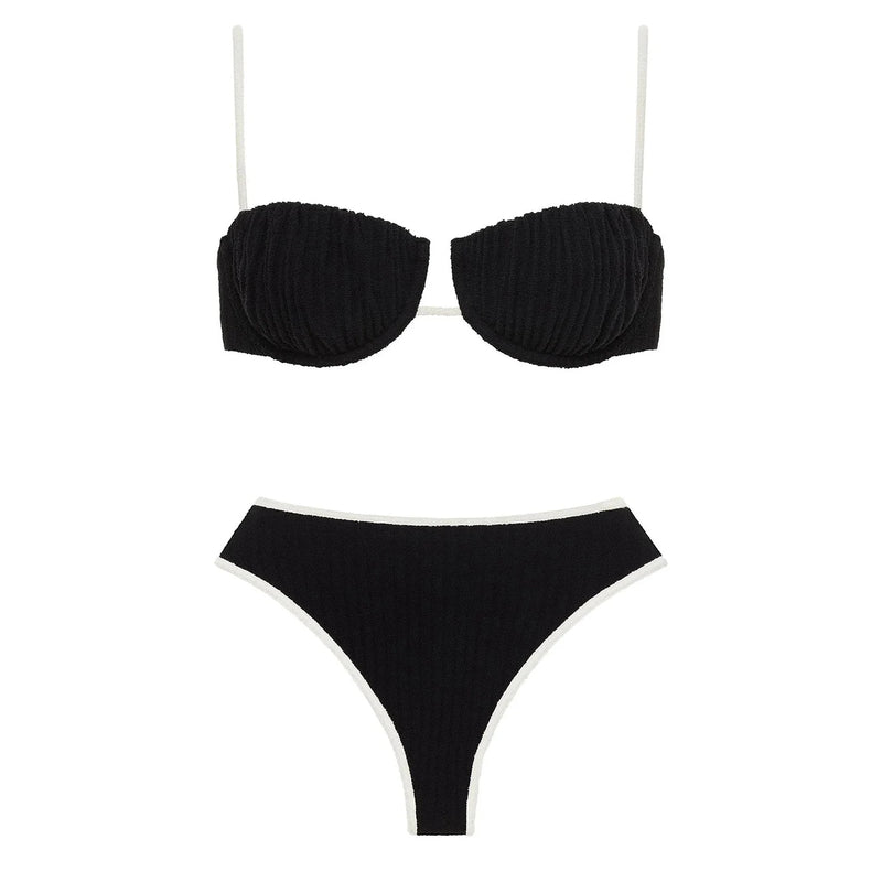 Finely Styled Bathing Suit with a Classic Vintage Look