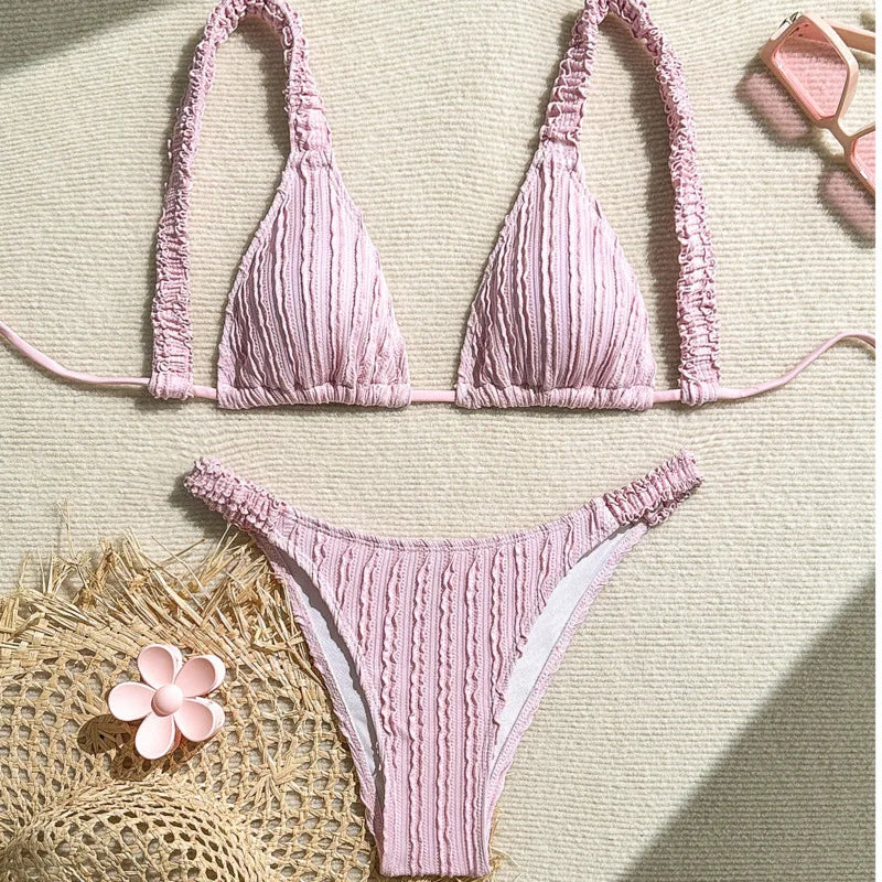 Casually Elegant Bathing Suit with a Refined Edge