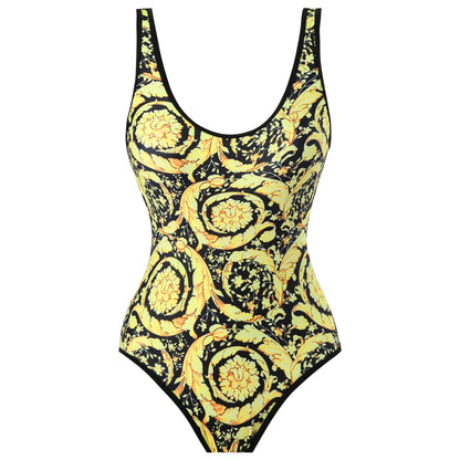 Subtly Elegant Swimsuit with a Refined Vintage Look