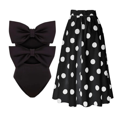 Finely Styled Bathing Suit with a Classic Vintage Look