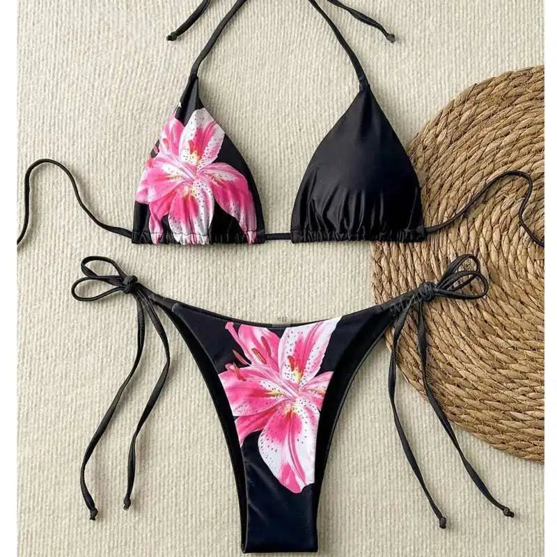 Subtly Elegant Bathing Suit with a Refined Vintage Look
