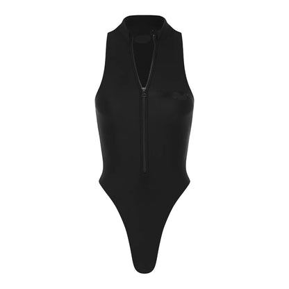 Casually Elegant Swimsuit with a Refined Edge