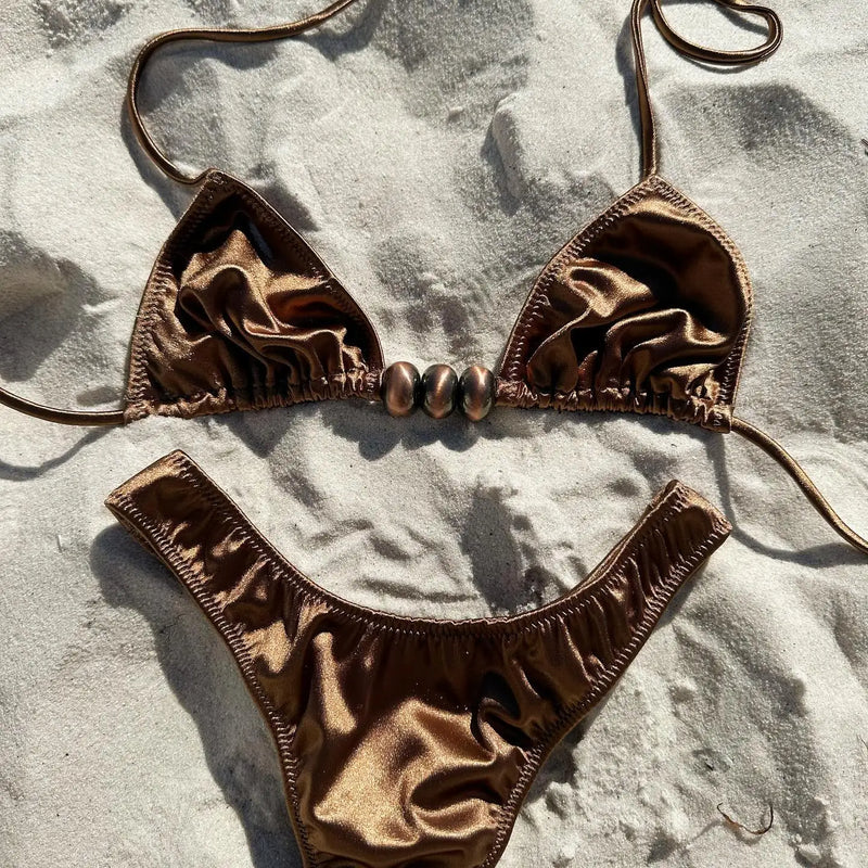 Classic Vintage Bathing Suit with a Flattering Fit