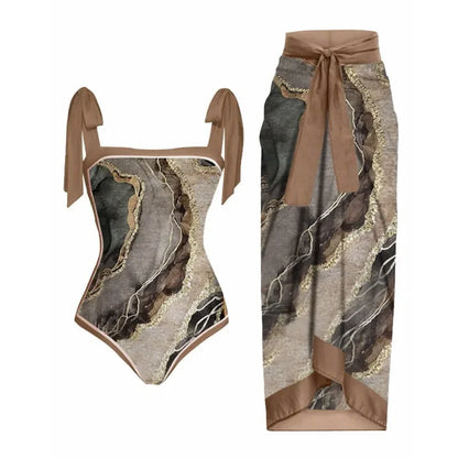 Casually Elegant Bathing Suit with a Refined Edge