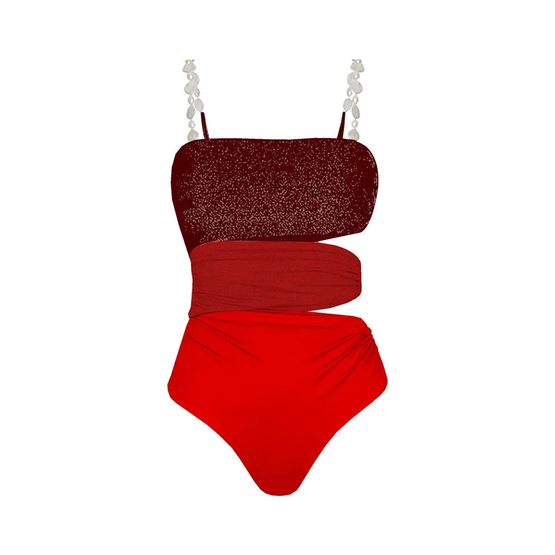 Finely Styled Bathing Suit with a Classic Vintage Look