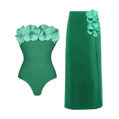 Casually Elegant Bathing Suit with a Refined Edge