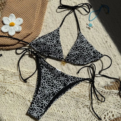 Finely Styled Bathing Suit with a Classic Vintage Look