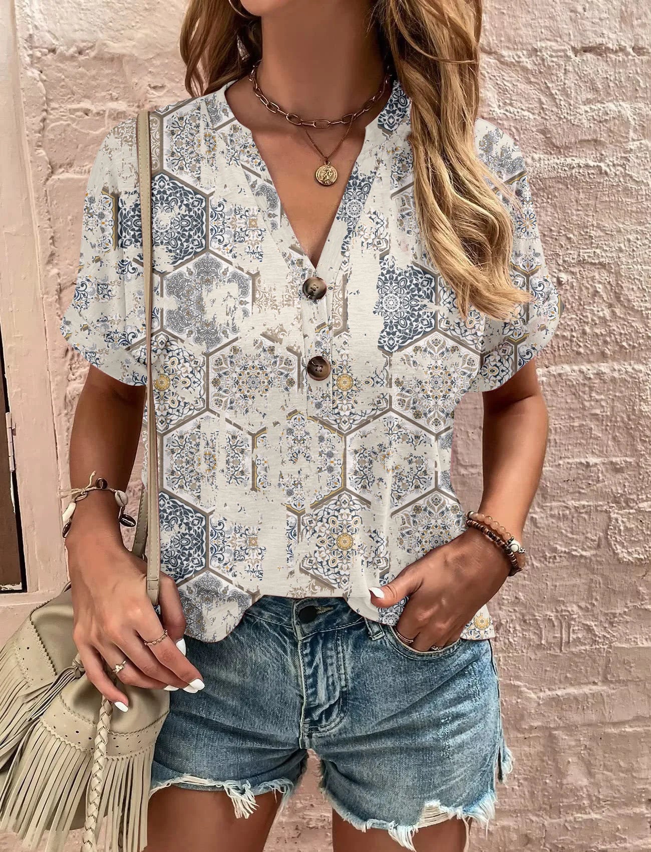 Fris en vrouwelijk Overhemd