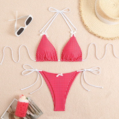 Classic Vintage Bikini with a Flattering Fit