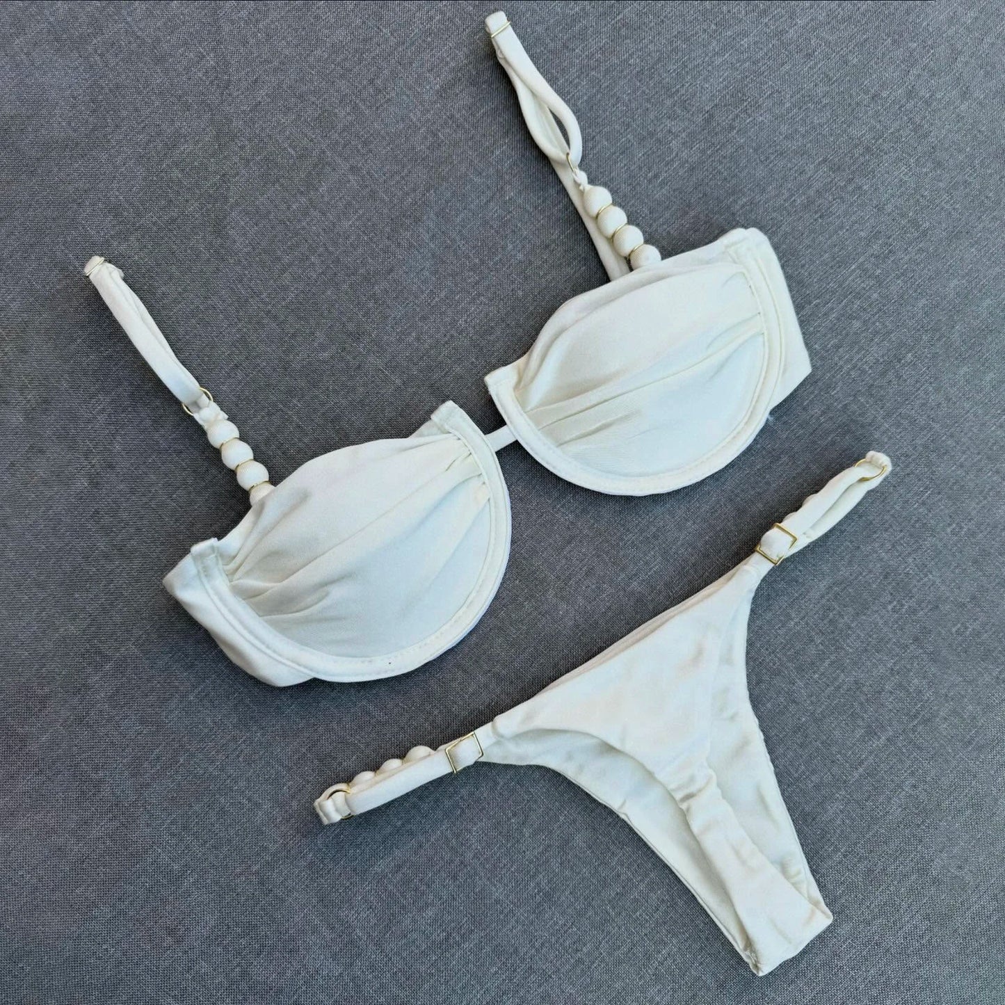 Classic Vintage Bikini with a Flattering Fit