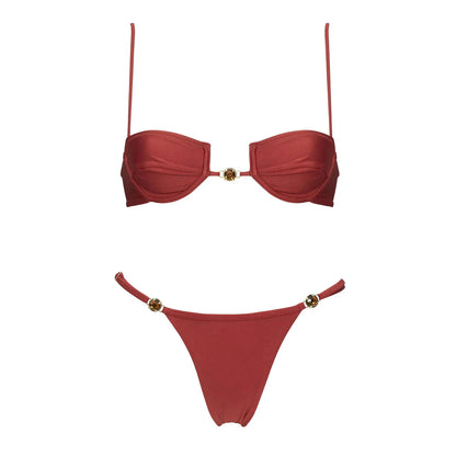 Casually Elegant Bathing Suit with a Refined Edge