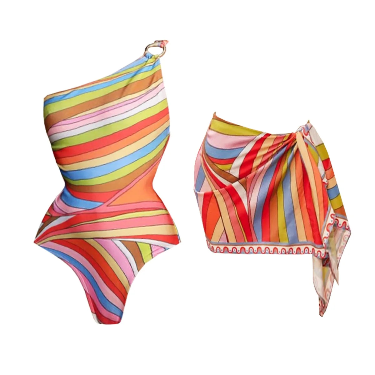 Vintage Inspired Bathing Suit with a Contemporary Edge