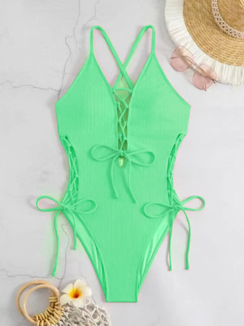 Classic Vintage Swimsuit with a Flattering Fit