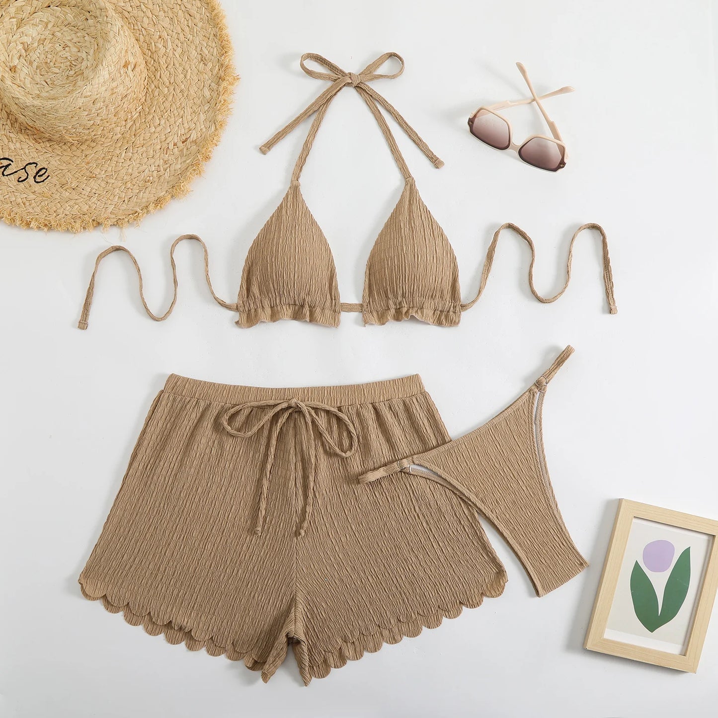 Vintage Inspired Bikini with a Contemporary Edge