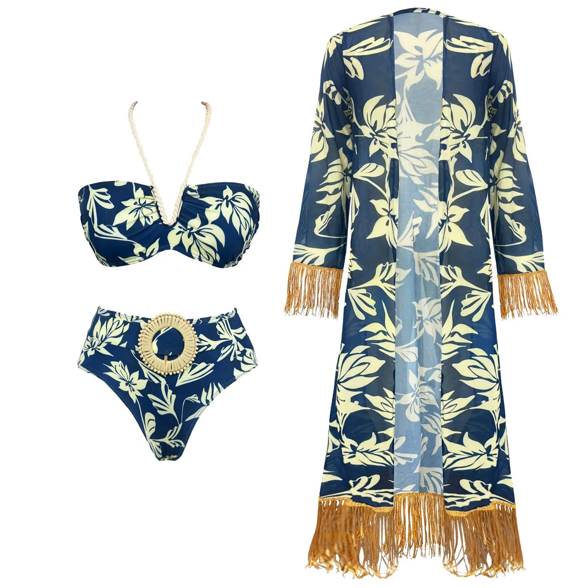 Finely Styled Bathing Suit with a Classic Vintage Look