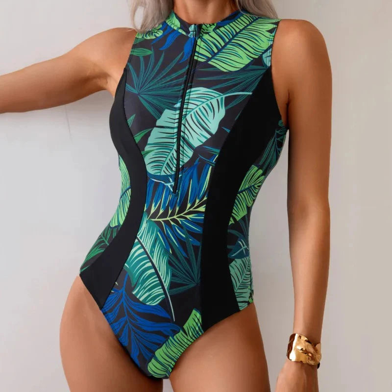 Classic Vintage Bathing Suit with a Flattering Fit
