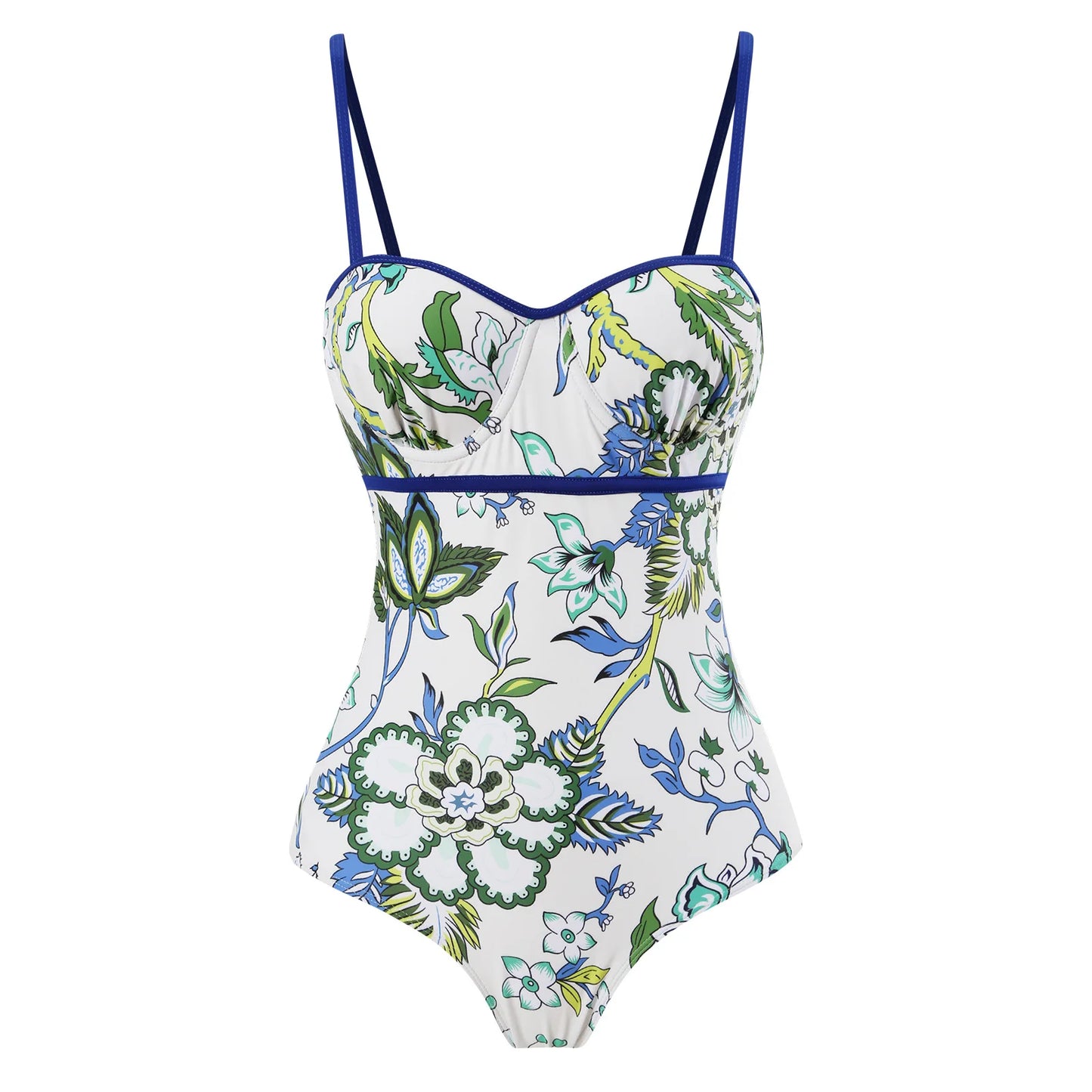 Subtly Elegant Bathing Suit with a Refined Vintage Look