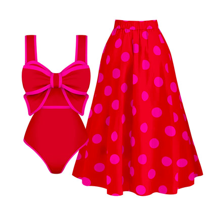 Finely Styled Bathing Suit with a Classic Vintage Look