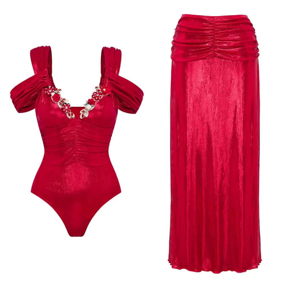 Vintage Inspired Bikini with a Contemporary Edge