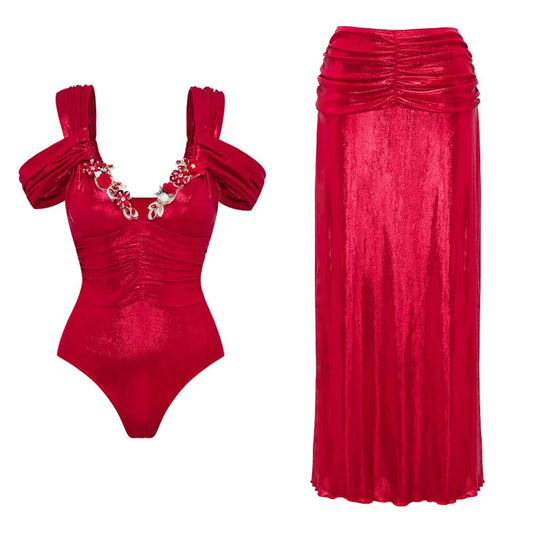 Vintage Inspired Bikini with a Contemporary Edge