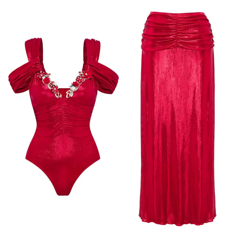 Vintage Inspired Bikini with a Contemporary Edge